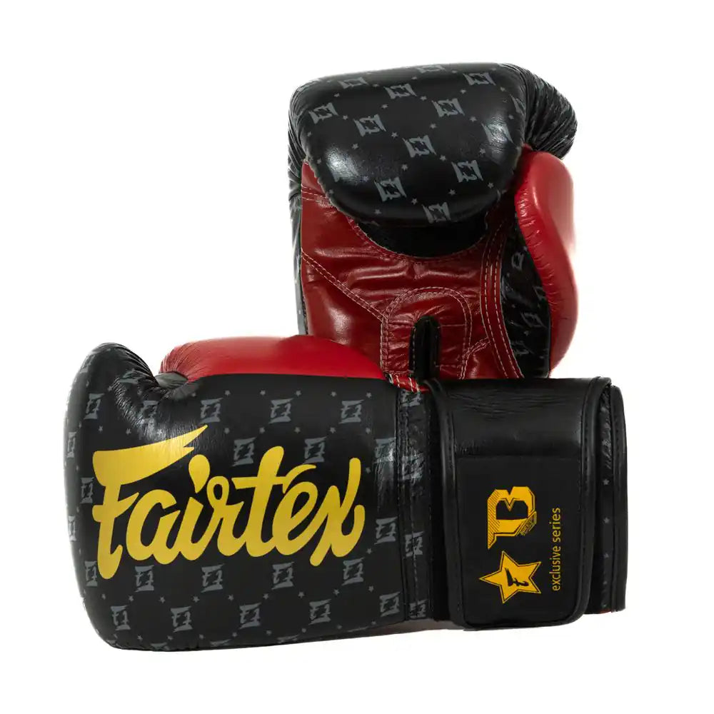 Fairtex X Booster Boxhandschuhe BG Star Schwarz/Rot
