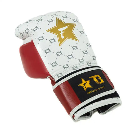 Fairtex X Booster Boxhandschuhe BG Star Weiß/Rot