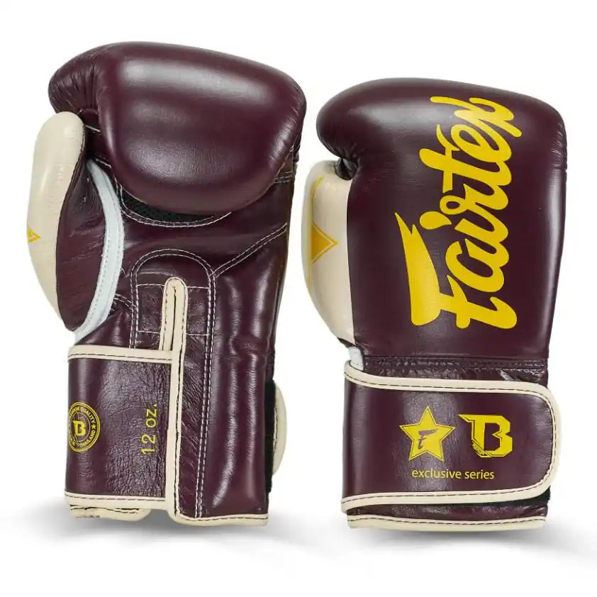 Fairtex X Booster Boxhandschuhe BG V2 Braun/Gelb