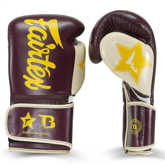 Fairtex X Booster Boxhandschuhe BG V2 Braun/Gelb