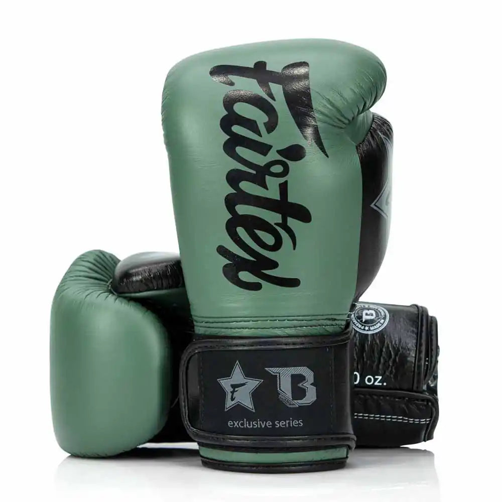 Fairtex X Booster Boxhandschuhe BG V2 Grün/Schwarz