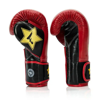 Fairtex X Booster Boxhandschuhe BG V2 Rot/Schwarz/Gold
