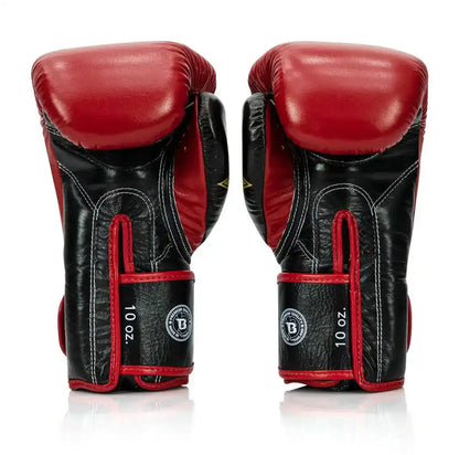 Fairtex X Booster Boxhandschuhe BG V2 Rot/Schwarz/Gold