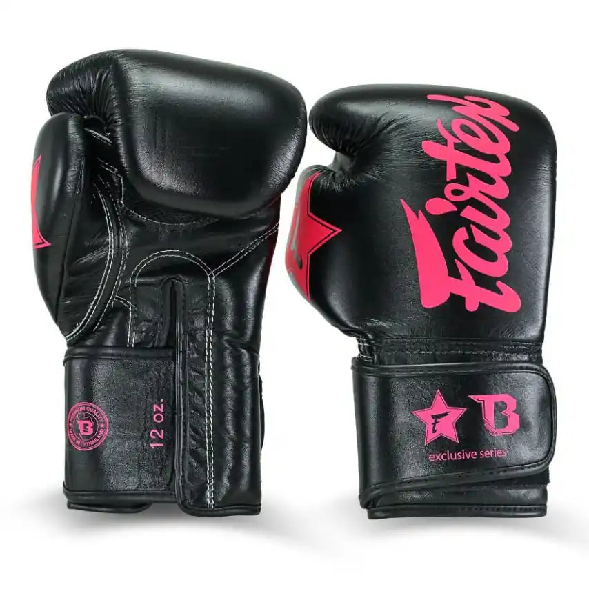 Fairtex X Booster Boxhandschuhe BG V2 Schwarz/Pink