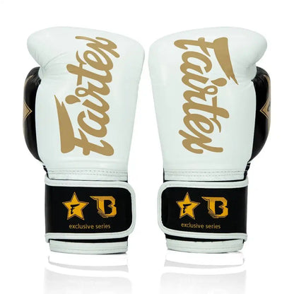 Fairtex X Booster Boxhandschuhe BG V2 Weiß/Schwarz/Gold