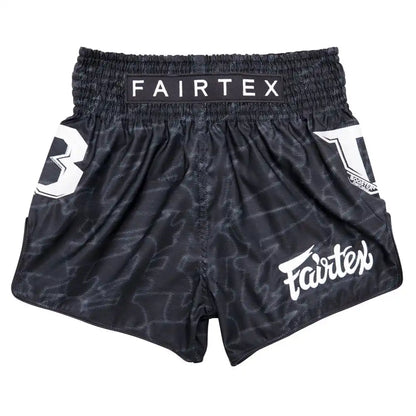 Fairtex X Booster Muay Thai Shorts TBT Schwarz