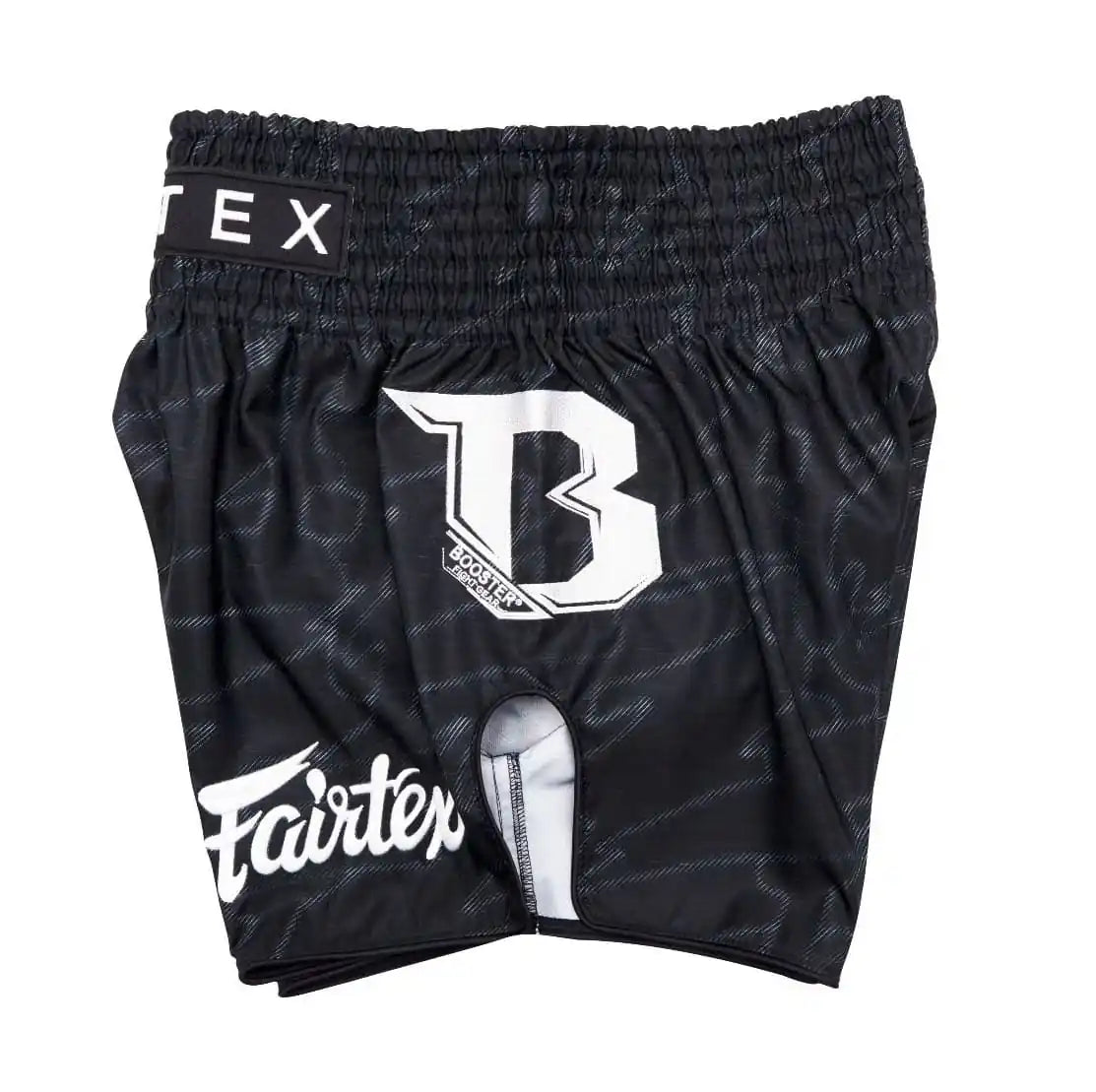 Fairtex X Booster Muay Thai Shorts TBT Schwarz