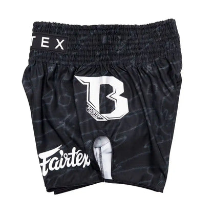 Fairtex X Booster Muay Thai Shorts TBT Schwarz