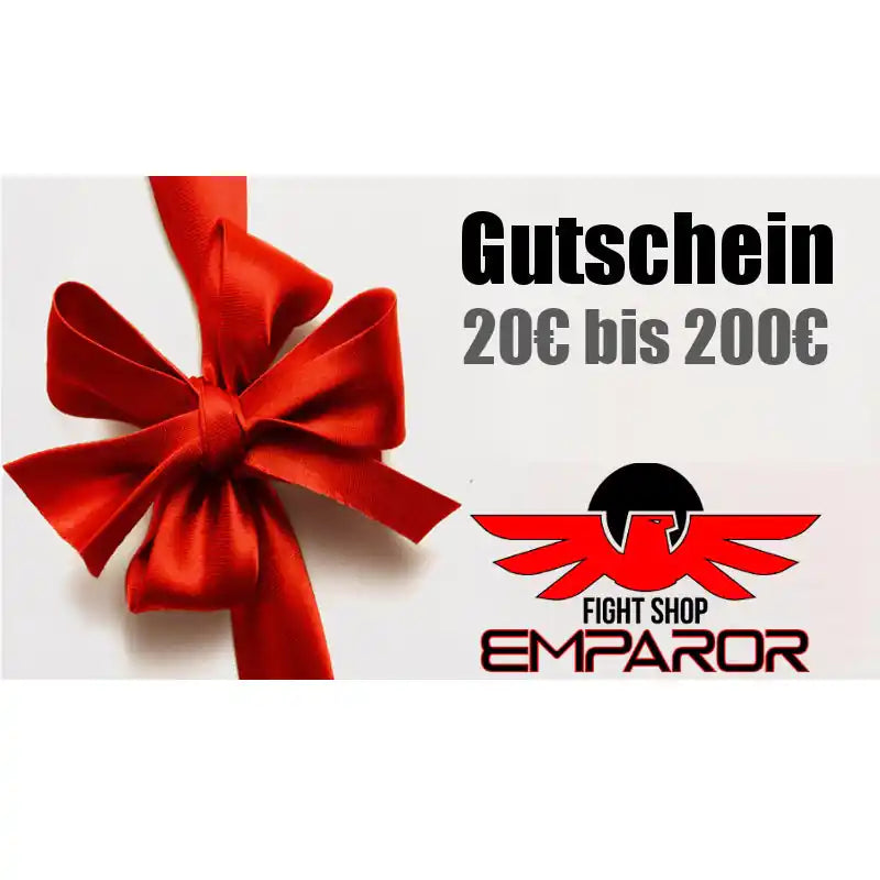 Geschenkgutscheine von 20 bis 300 Euro