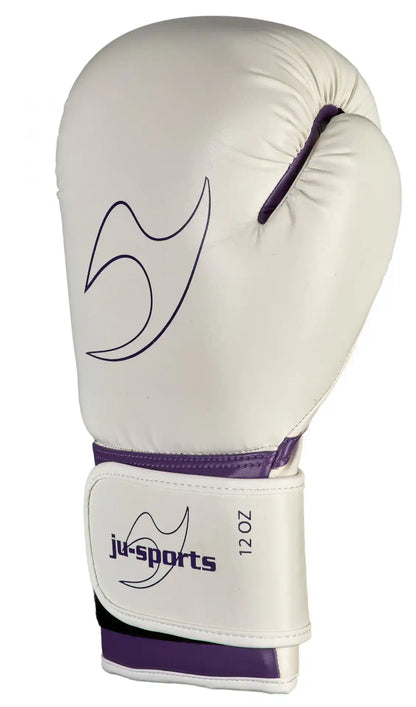 Ju-Sports Boxhandschuhe Training 2.0 Weiß/Lila