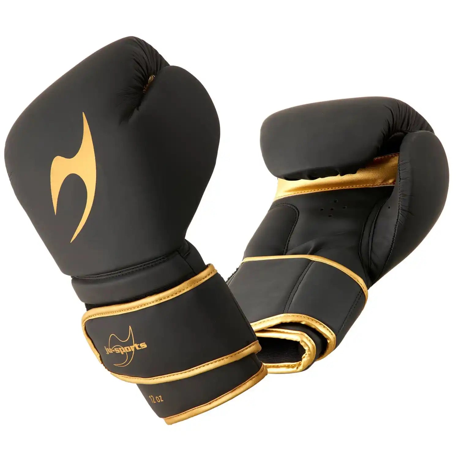 Ju-Sports Boxhandschuhe Training Pro Schwarz/Gold 12oz