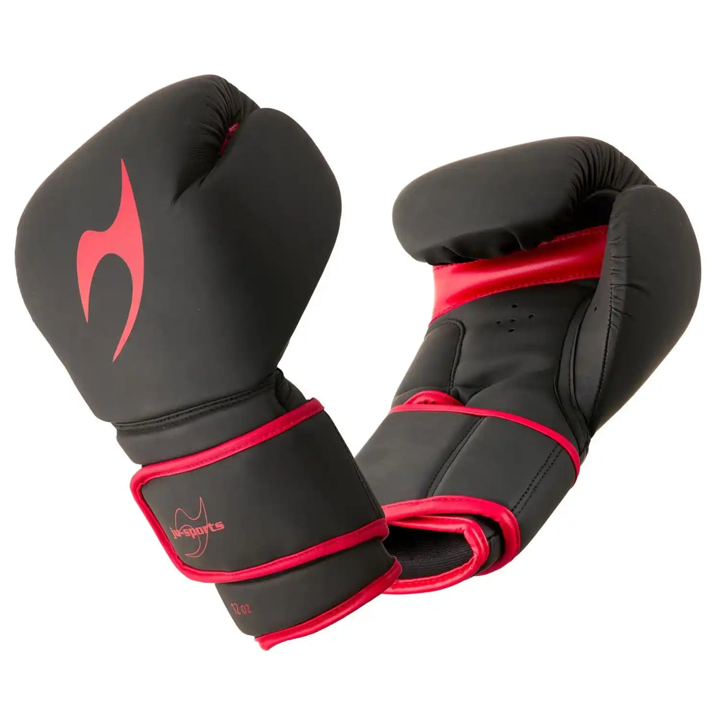 Ju-Sports Boxhandschuhe Training Pro Schwarz/Rot 12oz