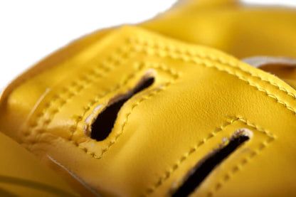 Ju-Sports Handpratzen vorgebogen Schwarz/Gelb