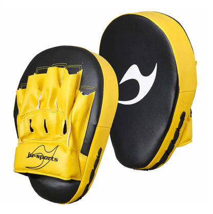 Ju-Sports Handpratzen vorgebogen Schwarz/Gelb