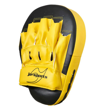 Ju-Sports Handpratzen vorgebogen Schwarz/Gelb