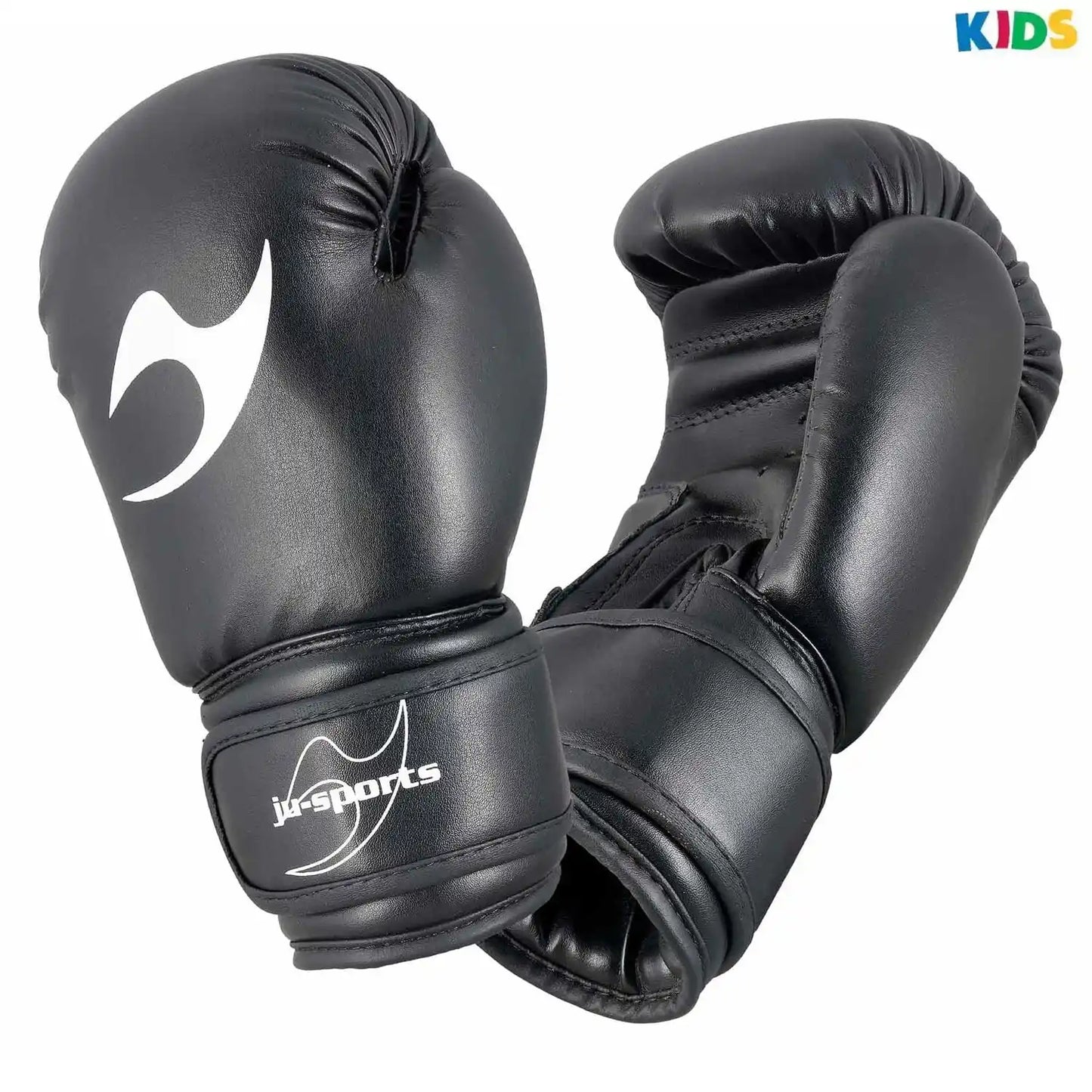 Ju-Sports Kinder Boxhandschuhe Schwarz