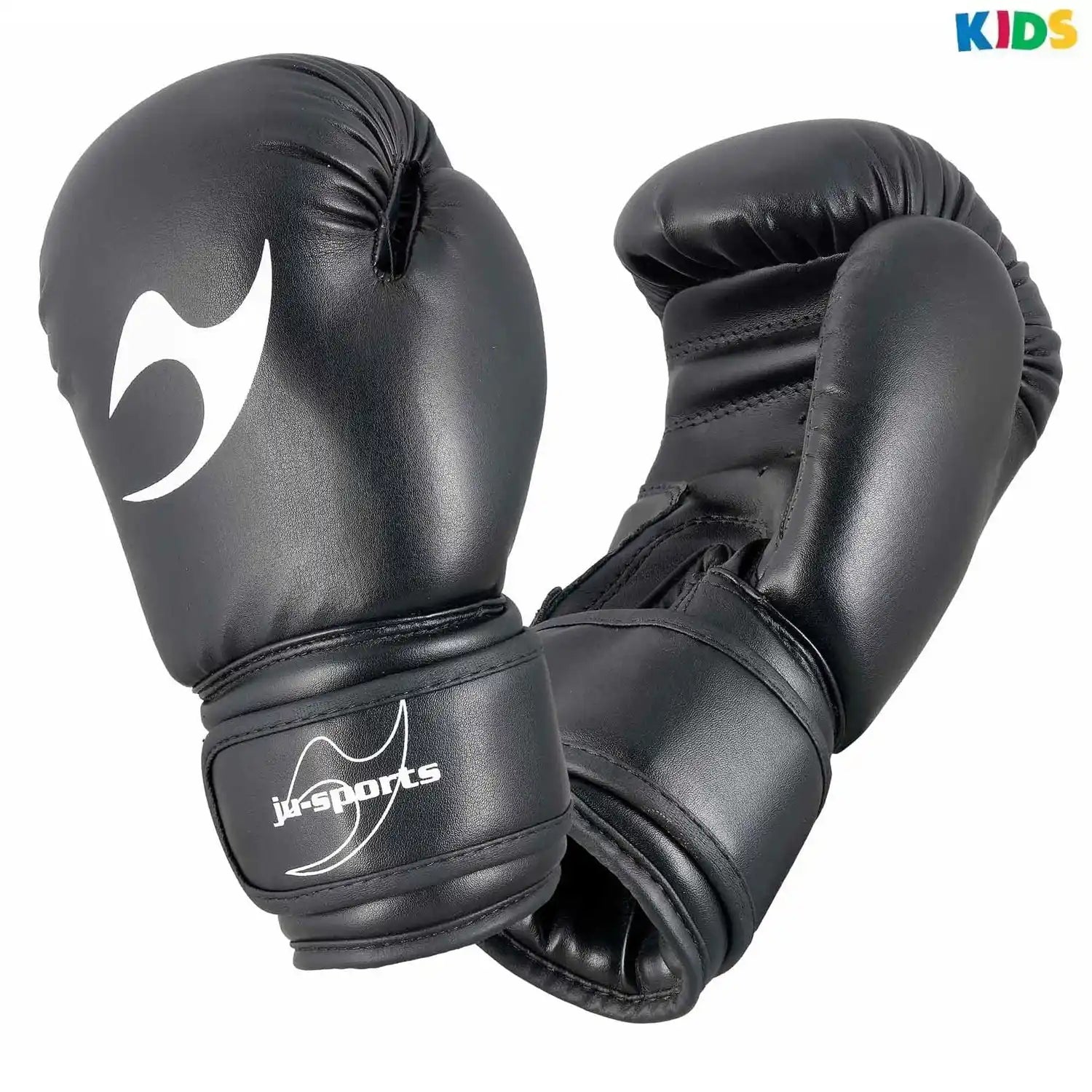 Ju-Sports Kinder Boxhandschuhe Schwarz