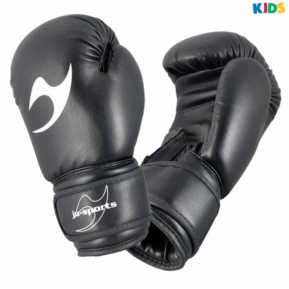 Ju-Sports Kinder Boxhandschuhe Schwarz