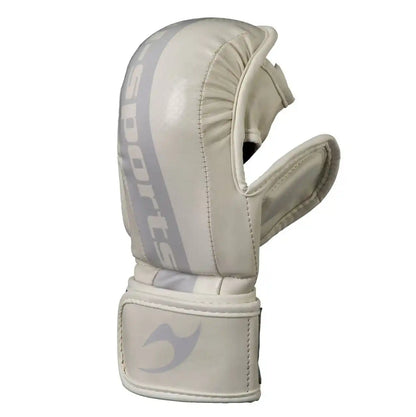 Ju-Sports MMA Sparring Handschuhe Carbon "Paladin" Weiß