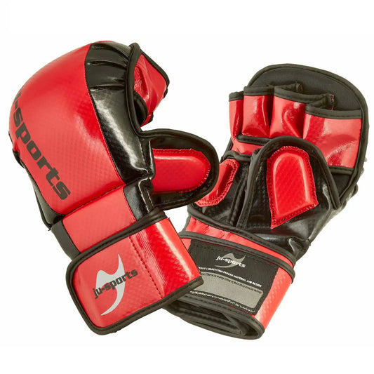 Ju-Sports MMA Sparring Handschuhe Carbon Rot