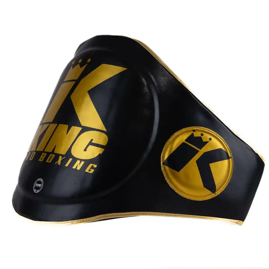 King Pro Boxing Bauchpratze BP Schwarz/Gold