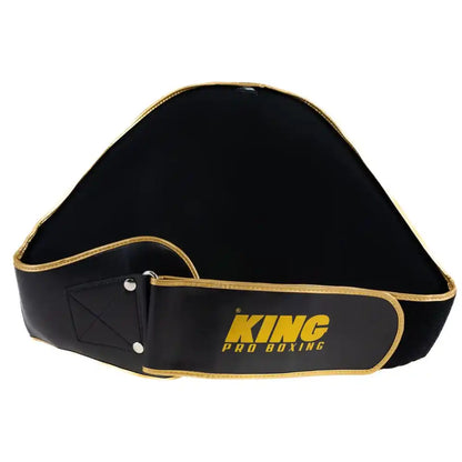 King Pro Boxing Bauchpratze BP Schwarz/Gold