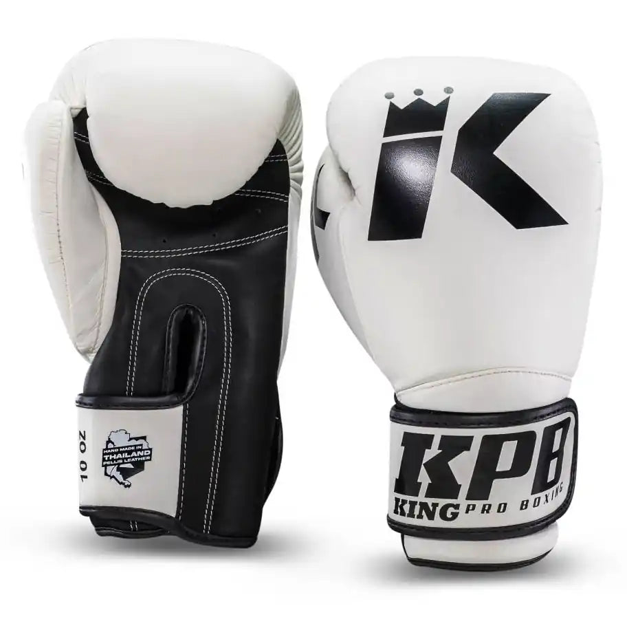 King Pro Boxing Boxhandschuhe BGK2 Weiß