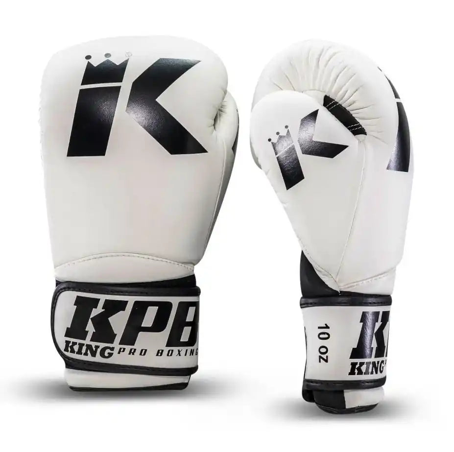 King Pro Boxing Boxhandschuhe BGK2 Weiß