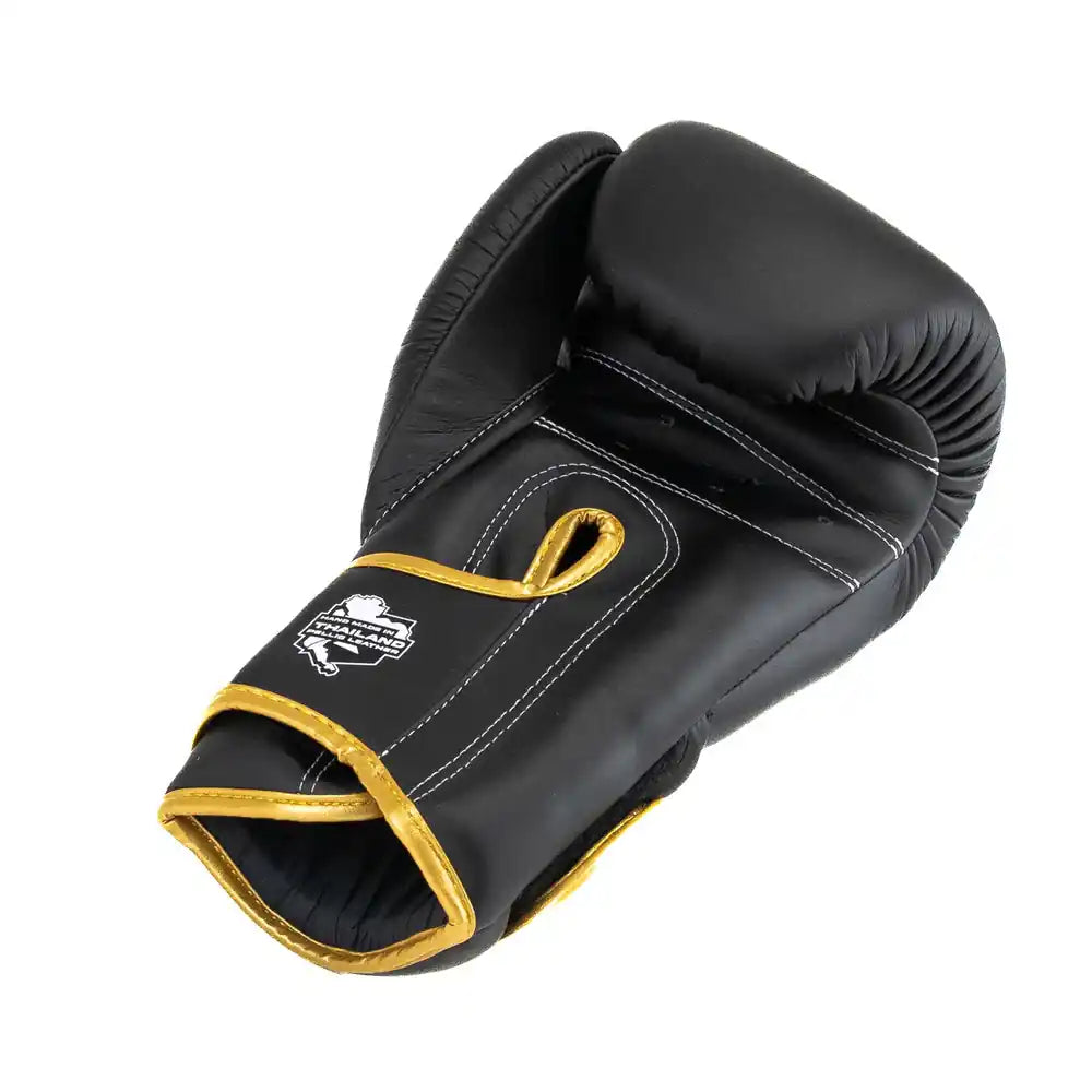 King Pro Boxing Boxhandschuhe BGK3 Schwarz/Gold