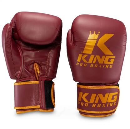 King Pro Boxing Boxhandschuhe BGVL3 Oxblood
