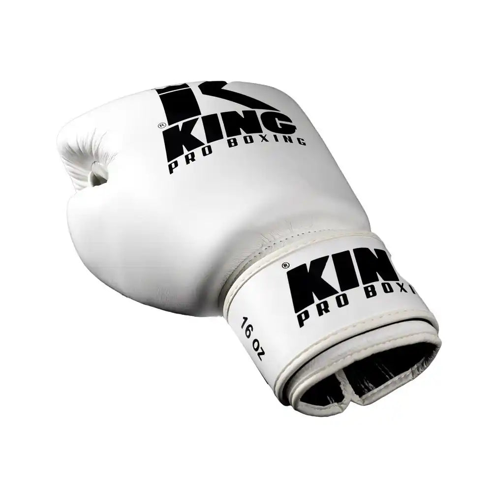 King Pro Boxing Boxhandschuhe BGVL3 Weiß