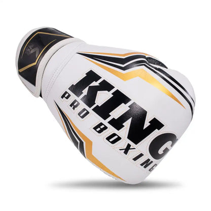 King Pro Boxing Boxhandschuhe Thor Weiß