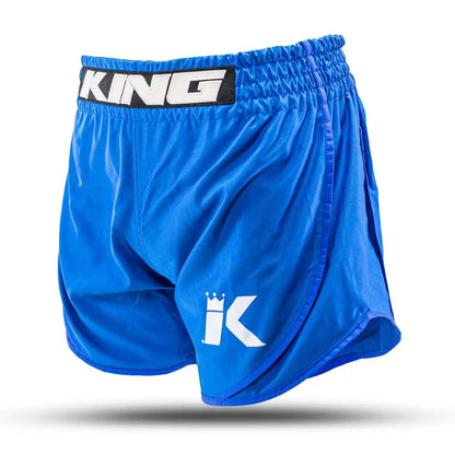 King Pro Boxing Hybrid Fight Shorts Classic Blau