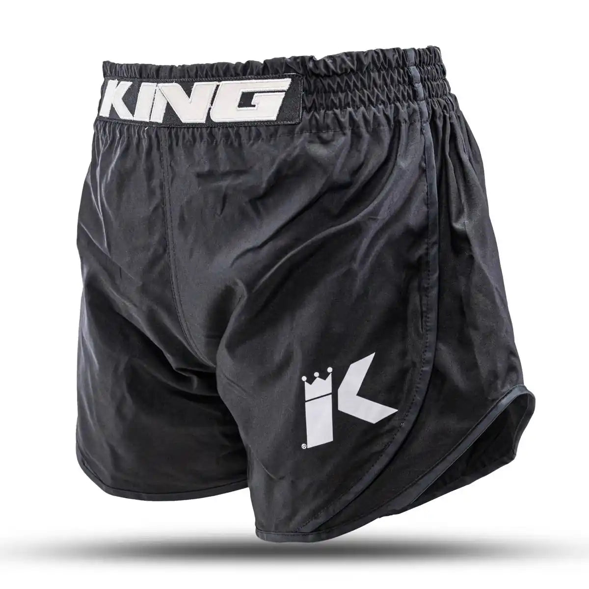 King Pro Boxing Hybrid Fight Shorts Classic Schwarz