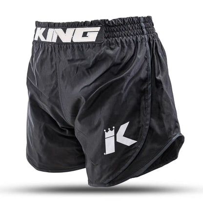 King Pro Boxing Hybrid Fight Shorts Classic Schwarz