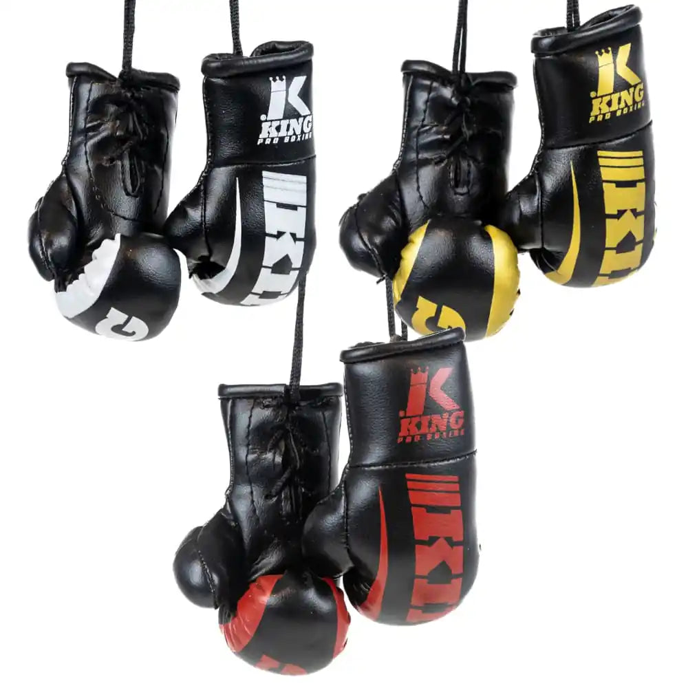 King Pro Boxing Mini Boxhandschuhe Spiegelanhänger