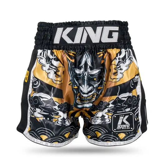 King Pro Boxing Muay Thai Shorts Hanya Gold