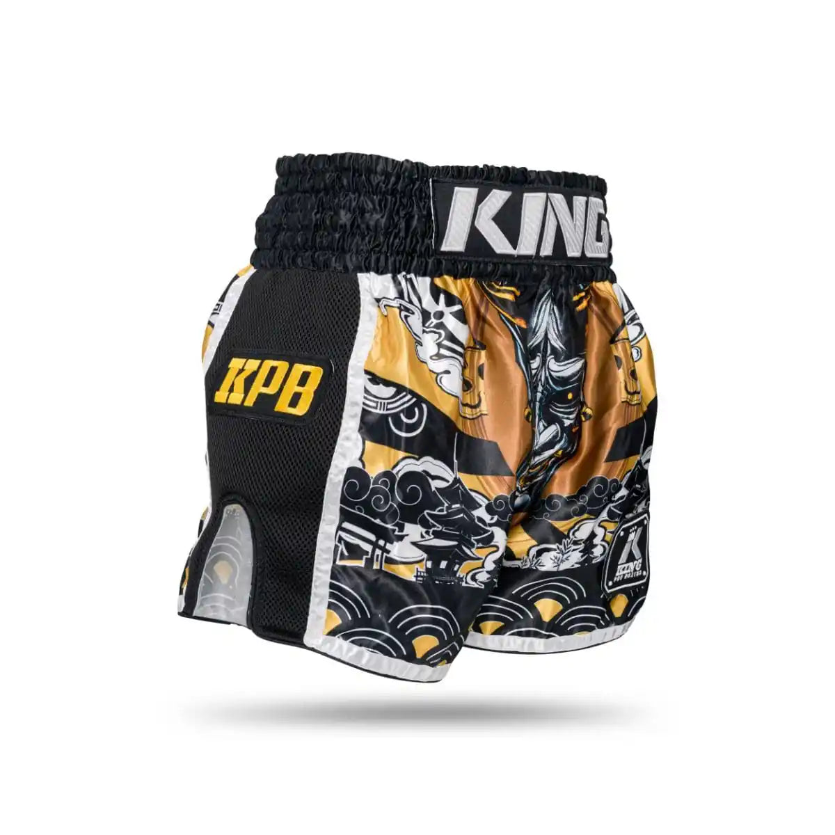 King Pro Boxing Muay Thai Shorts Hanya Gold