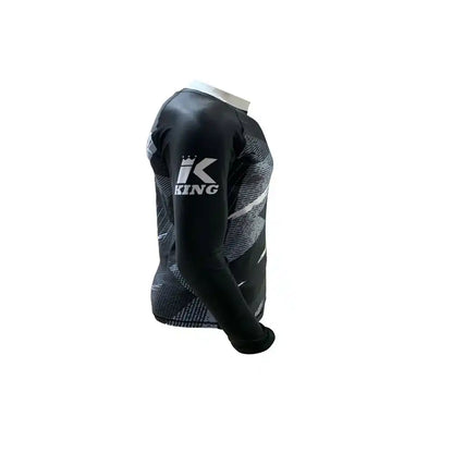 King Pro Boxing Rashguard Shadow