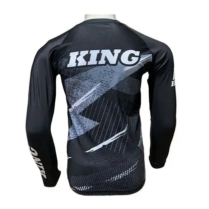 King Pro Boxing Rashguard Shadow