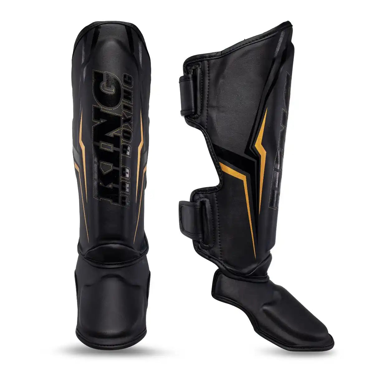 King Pro Boxing Schienbeinschoner Thor schwarz