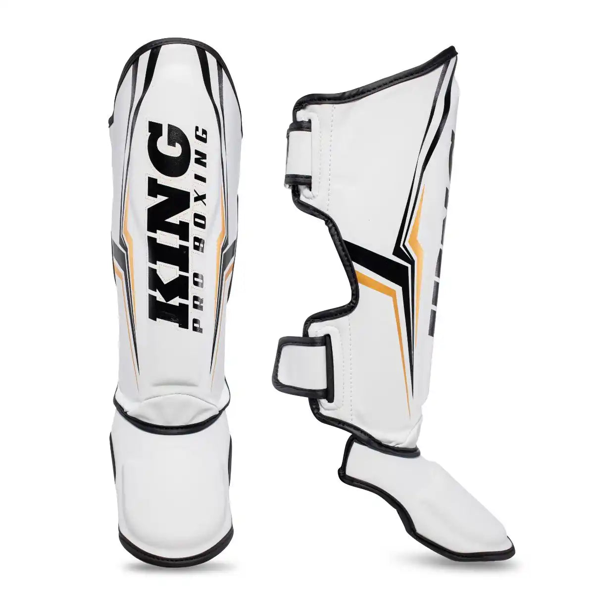 King Pro Boxing Schienbeinschoner Thor Weiß