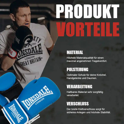 LONSDALE Boxhandschuhe Ashdon- Blau