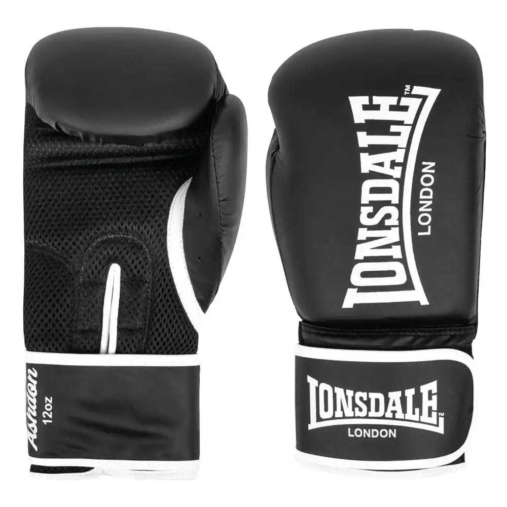 LONSDALE Boxhandschuhe Ashdon- Schwarz