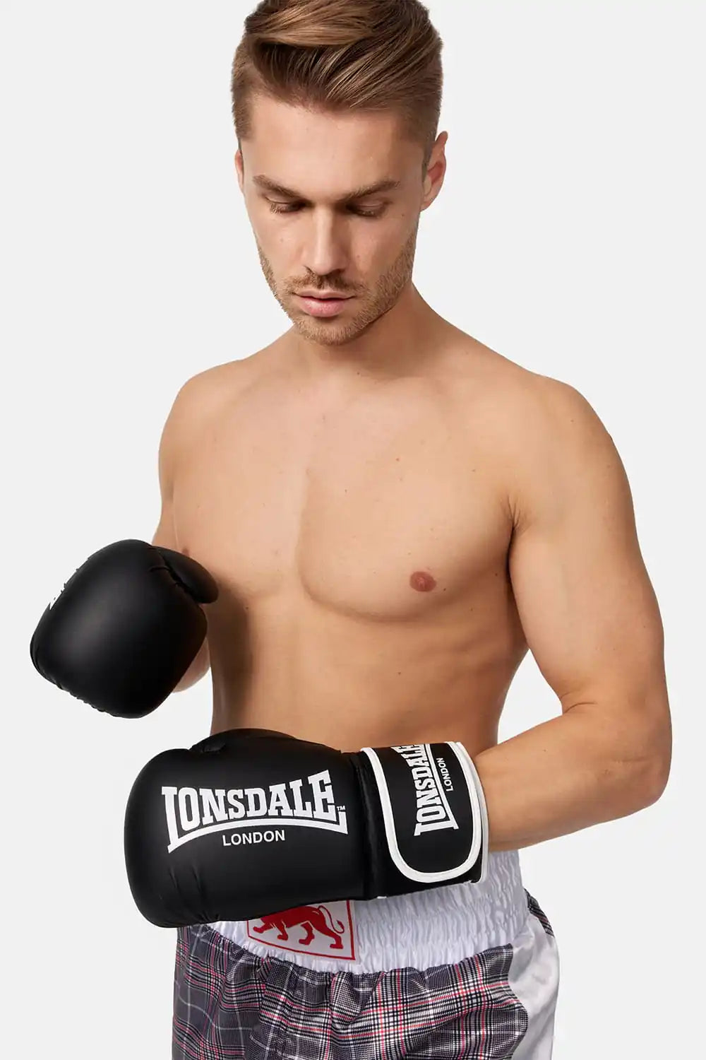 LONSDALE Boxhandschuhe Ashdon- Schwarz