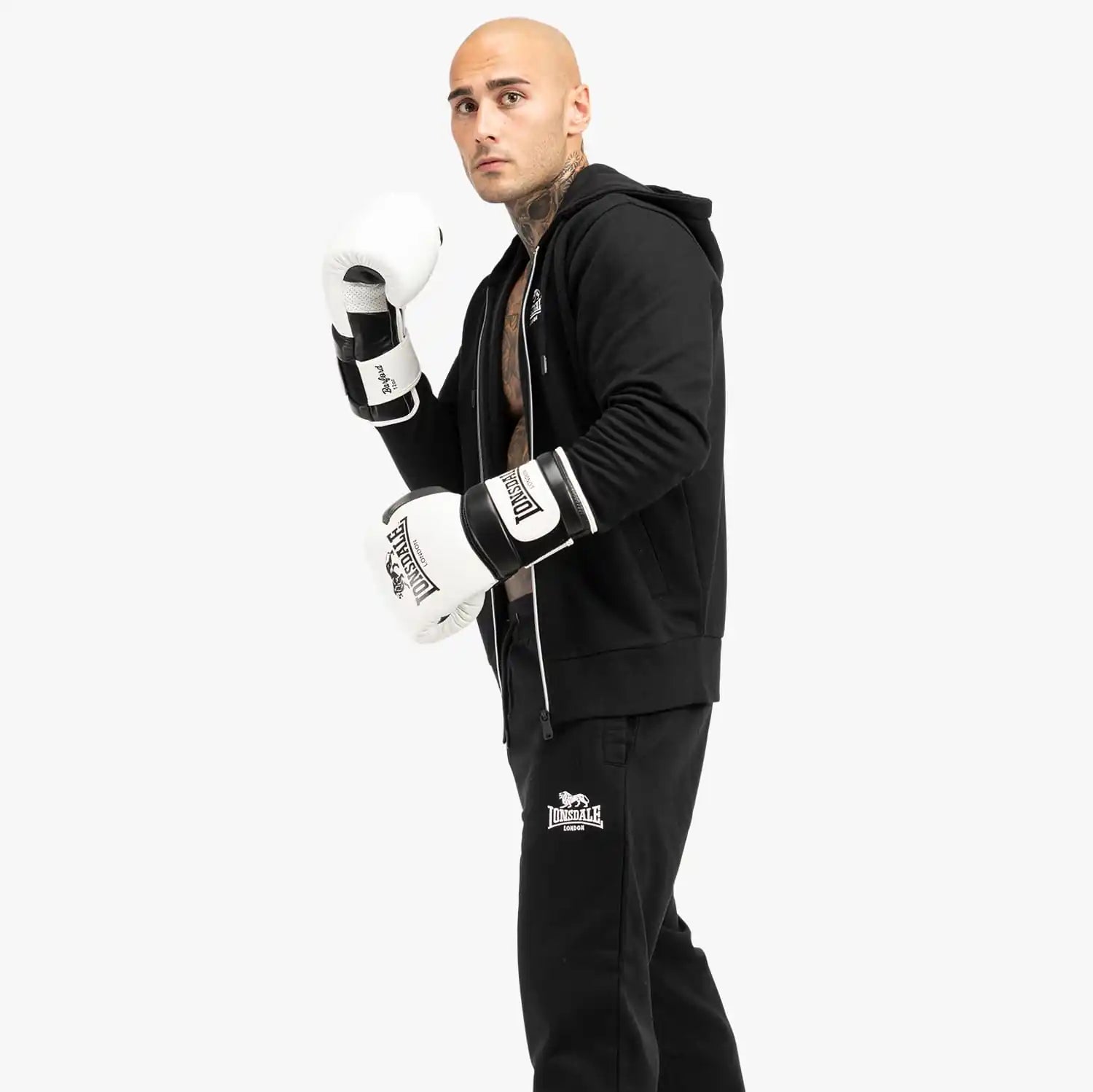 LONSDALE Boxhandschuhe Barford Weiß