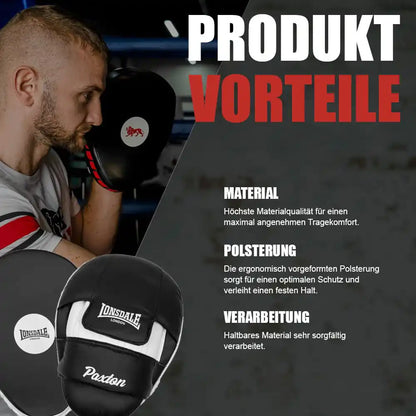 LONSDALE Boxpratzen Paxton - Schwarz