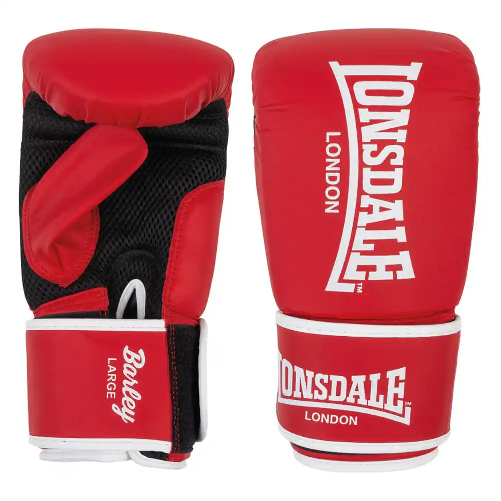 LONSDALE Sandsackhandschuhe Barley - Rot