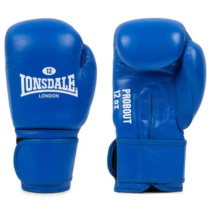 LONSDALE Wettkampf Boxhandschuhe PROBOUT - Blau