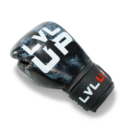 LVL UP Boxhandschuhe Stadium 1 Schwarz/Grau